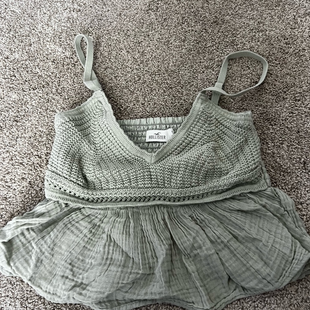 Hollister Women's Sage Green Camisole
